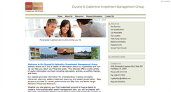 Desktop Screenshot of durandgallentine.com